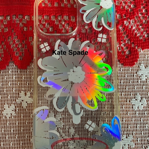 I-hone 13 pro max Kate Spade/Coach cases-preowned - Picture 7 of 11